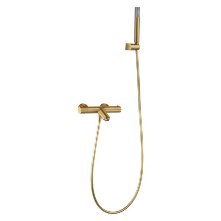 Termostático baño-ducha MONZA oro cepillado - BTM039-4OC - Imex