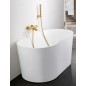 Termostático baño-ducha MONZA oro cepillado - BTM039-4OC