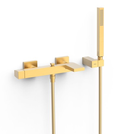 Monomando baño-ducha SLIM-TRES oro mate - 20217001OM - Tres