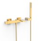 Monomando baño-ducha SLIM-TRES oro mate - 20217001OM