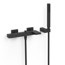 Monomando baño-ducha SLIM-TRES negro mate - 20217001NM 1