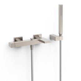 Monomando baño-ducha SLIM-TRES acero - 20217001AC 1