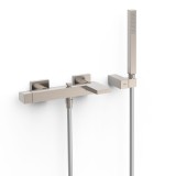 Monomando baño-ducha SLIM-TRES acero - 20217001AC 1