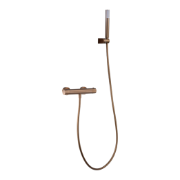 Termostático ducha MONZA oro rosa cepillado - BTM039-5ORC
