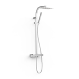 Conjunto termostático ducha OVER-WALL cromo - 19039306 1