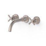 Bimando lavabo empotrado MONTBLANC-TRES acero - 2833000*AC 3