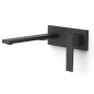 Monomando lavabo empotrado SLIM-TRES negro mate - 2023003*NM