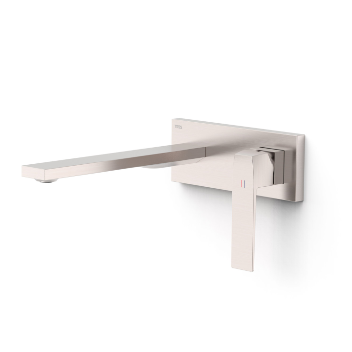 Monomando lavabo empotrado SLIM-TRES acero - 2023003*AC 3