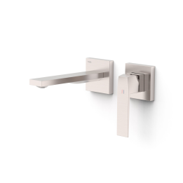 Monomando lavabo empotrado SLIM-TRES acero - 2023002*AC 1