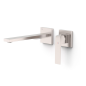 Monomando lavabo empotrado SLIM-TRES acero - 2023002*AC