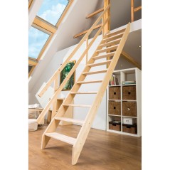 Escalera modular de madera MSU UNIVERSAL - Fakro