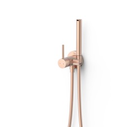 Monomando empotrado bidé WC STUDY-TRES oro rosa mate - 134123OPM 1