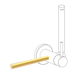 Accesorio porta toallas bidé WC oro mate - 03412401OM 1