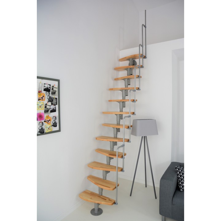 Escalera recta huecos reducidos MONACO - Maydisa 1