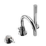 Monomando bañera repisa STUDY-TRES cromo - 26215001 1