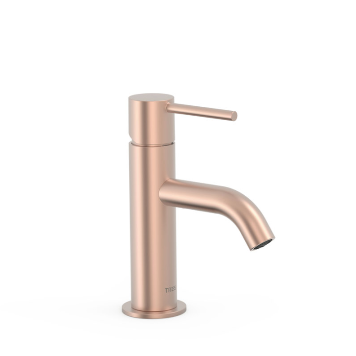 Monomando lavabo STUDY-TRES oro rosa mate - 26290301OPM 1