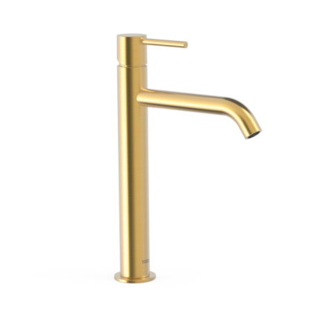 Monomando lavabo alto STUDY-TRES oro mate - 26230701OM - Tres