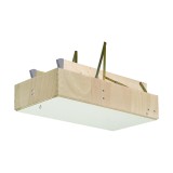 Escalera escamoteable de tramos de madera C3T ISO madera - Maydisa 3