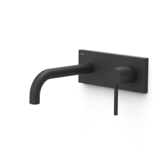 Monomando lavabo empotrado STUDY-TRES negro mate - 2623003*NM - Tres