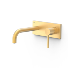 Monomando lavabo empotrado STUDY-TRES oro mate - 2623001xOM - Tres