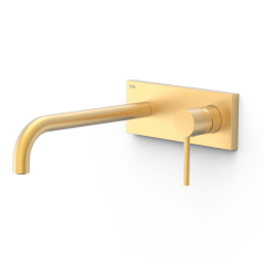 Monomando lavabo empotrado STUDY-TRES oro mate - 2623001xOM - Tres