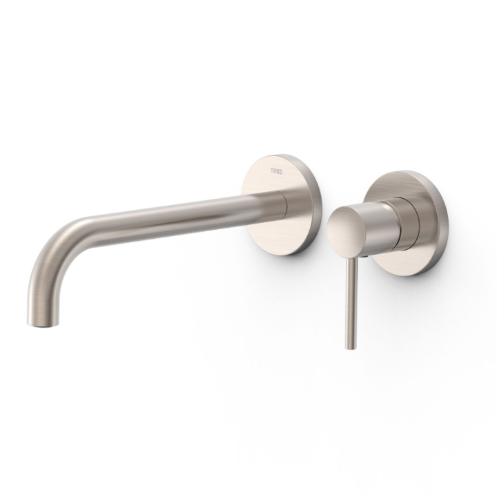 Monomando lavabo empotrado STUDY-TRES acero - 2623002*AC 3