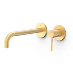 Monomando lavabo empotrado STUDY-TRES oro mate - 2623002*OM - Tres