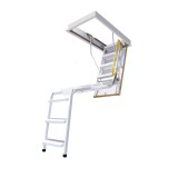 Escalera escamoteable de tramos EM-3 ISO metálica lacada - Maydisa 1