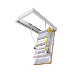 Escalera escamoteable de tramos EM-3 ISO metálica lacada - Maydisa