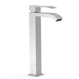 Monomando lavabo alto XL cascada CUADRO-TRES cromo - 00681001 1