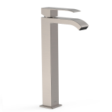 Monomando lavabo alto XL cascada CUADRO-TRES acero - 00681001AC 1