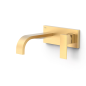 Monomando lavabo empotrado CUADRO-TRES oro mate - 0063003*OM