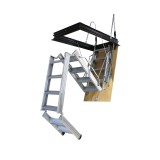 Escalera escamoteable de tramos PK-4 metálica galvanizada - Maydisa 1