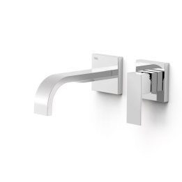Monomando lavabo empotrado CUADRO-TRES cromo - 0063002* 1