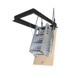 Escalera escamoteable de tramos PK-4 metálica galvanizada - Maydisa 4