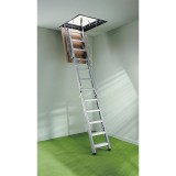 Escalera escamoteable de tramos PK-4 metálica galvanizada - Maydisa 5