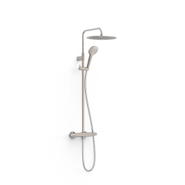Conjunto termostático ducha OVER-WALL acero - 19038705AC 1