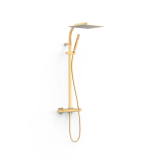 Conjunto termostático ducha OVER-WALL oro mate - 19039305OM 1