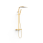 Conjunto termostático ducha OVER-WALL oro mate - 19039305OM