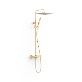 Conjunto termostático ducha OVER-WALL oro mate - 19039307OM 1