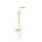 Conjunto termostático ducha OVER-WALL oro mate - 19039302OM