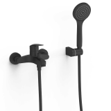 Monomando baño-ducha BASE PLUS negro mate - 21617010NM