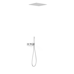 Kit termostático ducha empotrado 2-vías B-SYSTEM cromo - 30725206 1