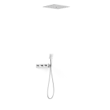 Kit termostático ducha empotrado 3-vías B-SYSTEM cromo - 30725306 1