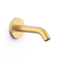 Caño fijo pared TRES oro mate - 26218004OM