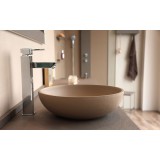 Lavabo resina sobre encimera Acquabella ON-TOP CIRCLE 3