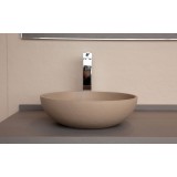 Lavabo resina sobre encimera Acquabella ON-TOP CIRCLE 2