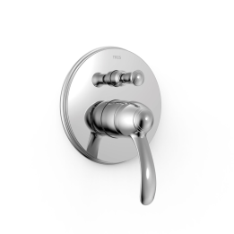 Monomando ducha empotrado 2-vías MONOCLASIC cromo - 24218001