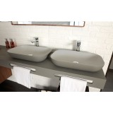 Lavabo resina sobre encimera Acquabella ON-TOP RECTANGLE 3