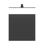Rociador ducha 300x300 mm. negro mate - 134315012NM